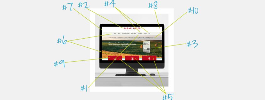 10 must have features for author website