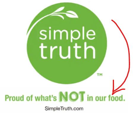 Simple truth ad